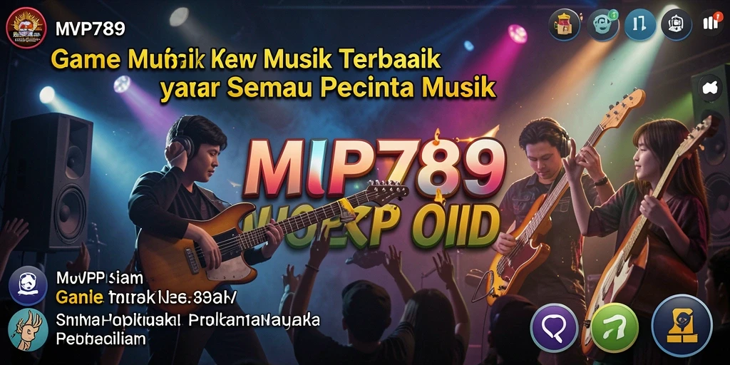 Tampilan gameplay MVP789 yang seru dengan interaksi musik.